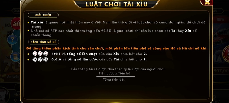 Tìm hiểu cách chơi game Tài xỉu Go789